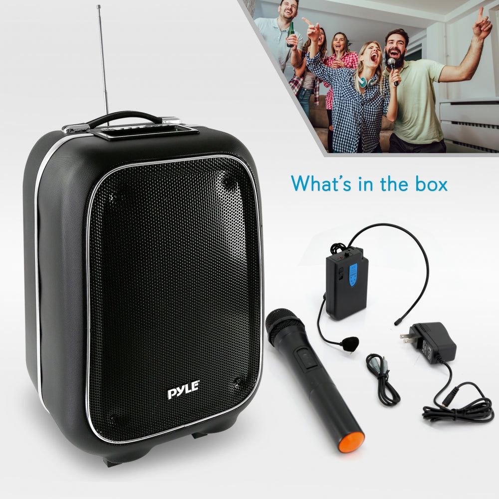 product image number 8 for Pyle Portable Bluetooth Pa Speaker System