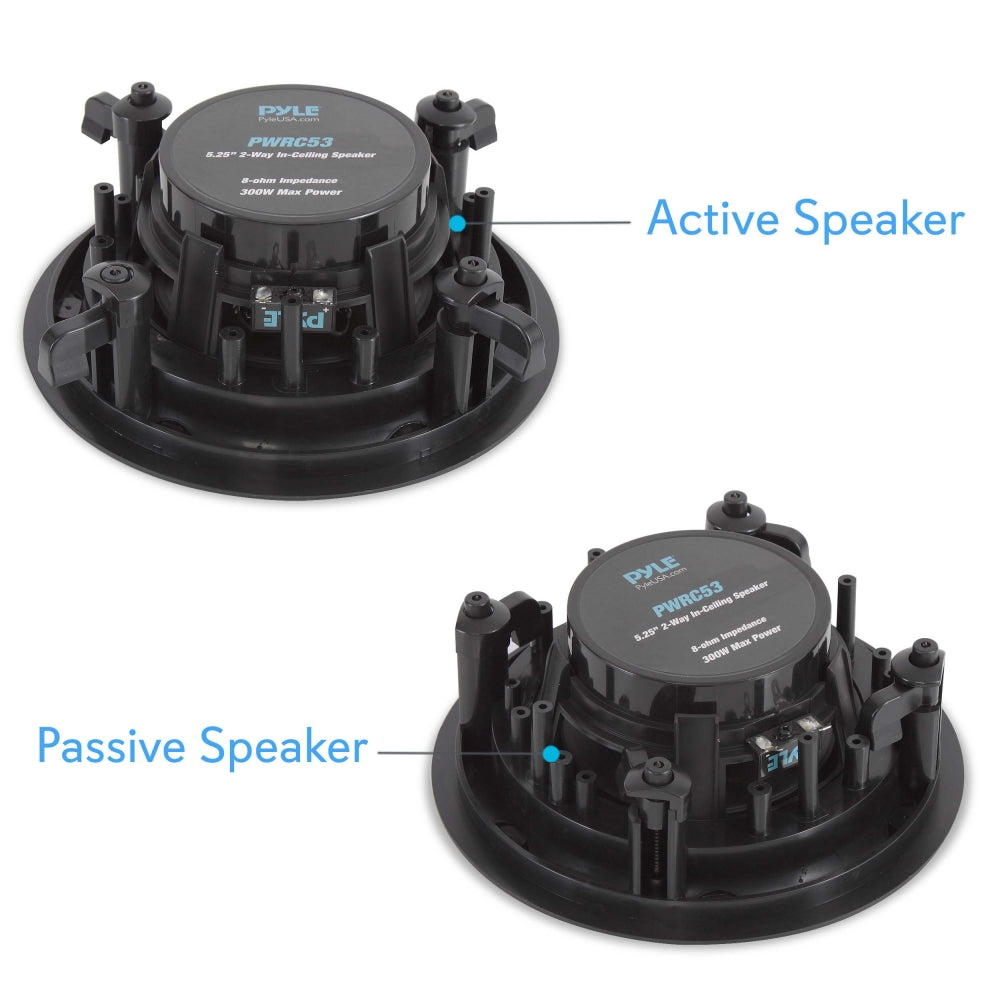 product image number 2 for Pyle 5.25’’ In-Wall/In-Ceiling 2-Way Speakers