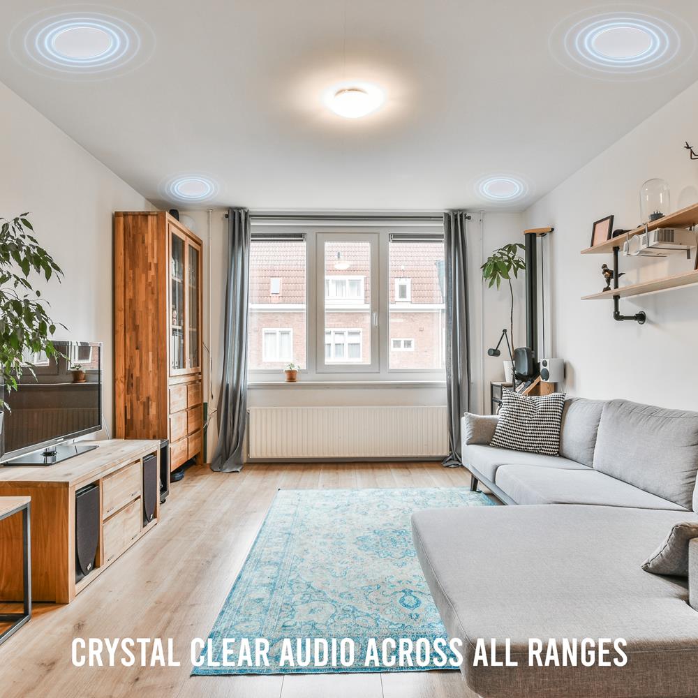 product image number 6 for Pyle 5.25’’ In-Wall/In-Ceiling 2-Way Speakers