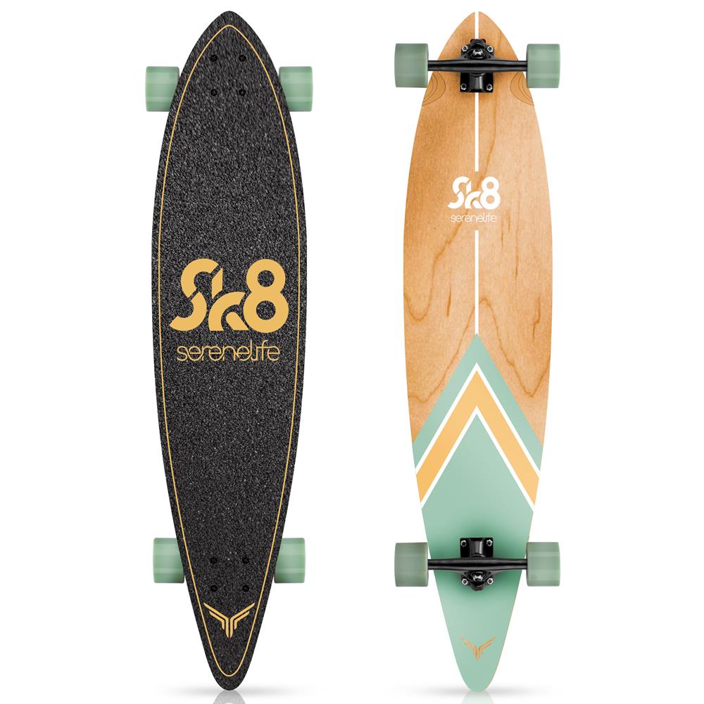product image number 1 for SereneLife Canadian Maple Deck Skateboard
