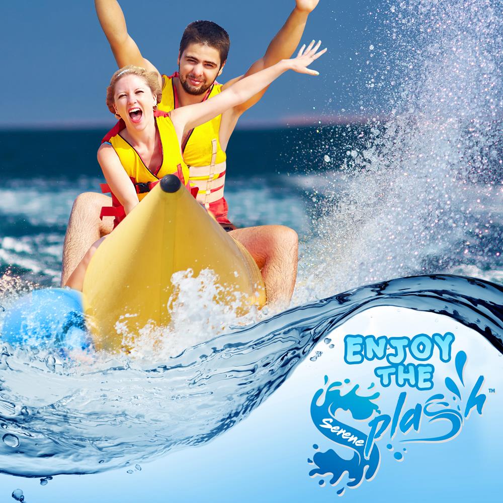 product image number 7 for SereneLife Recreational Inflatable Banana Boat