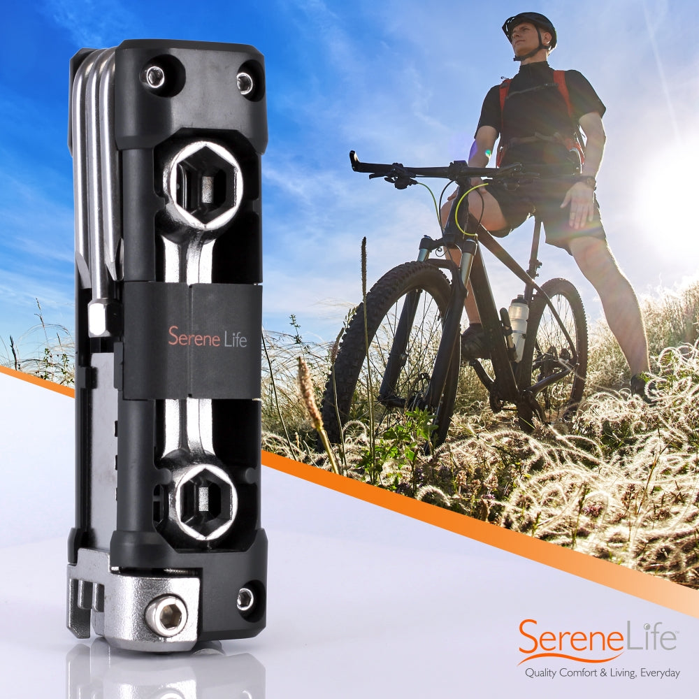 product image number 6 for SereneLife Bicycle & Flat Tire Repair Tool Kit
