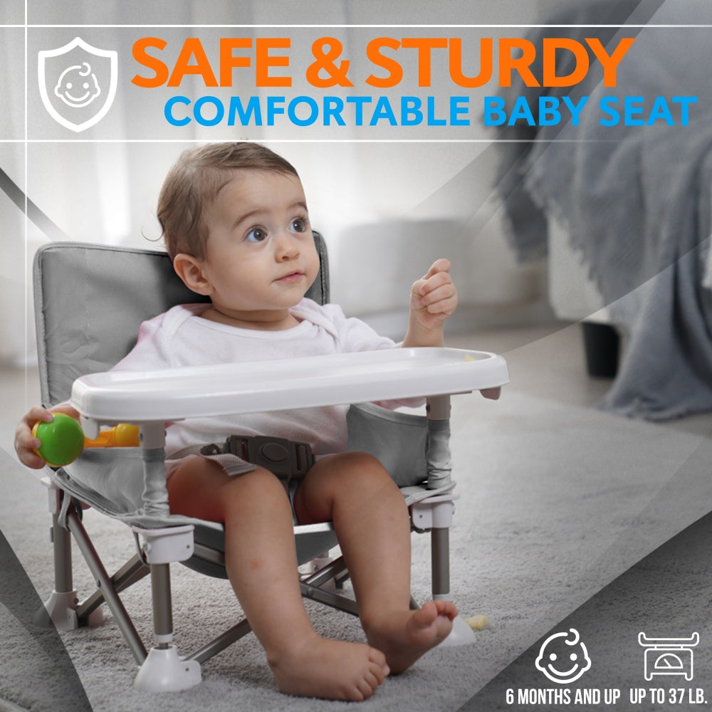 product image number 2 for SereneLife Portable Baby Booster Feeding Chair