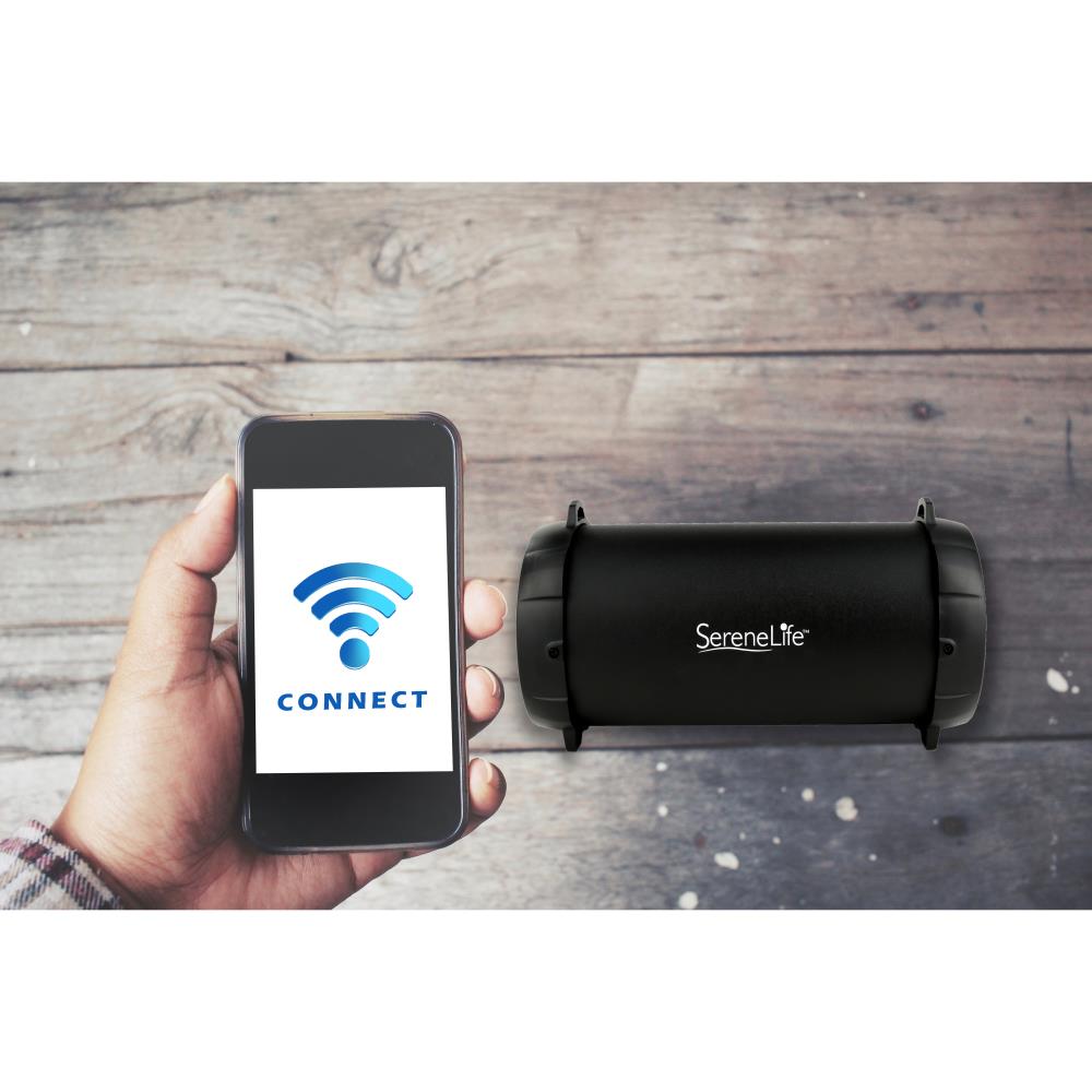 product image number 7 for SereneLife Compact & Portable Bluetooth Boombox