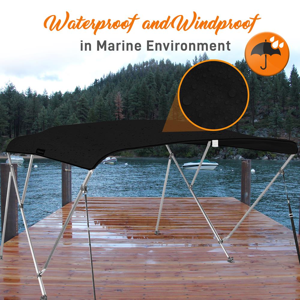 product image number 4 for SereneLife 3 Bow Bimini Top
