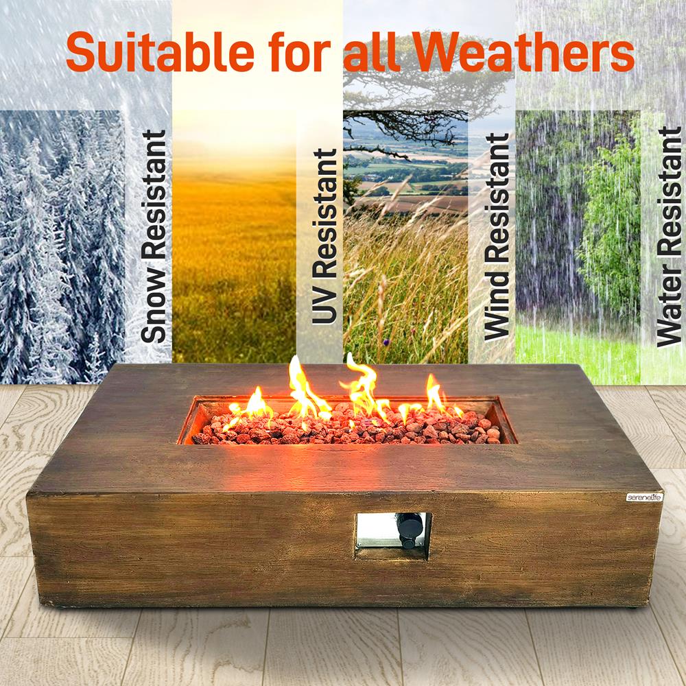product image number 5 for SereneLife Propane Gas Fire Pit