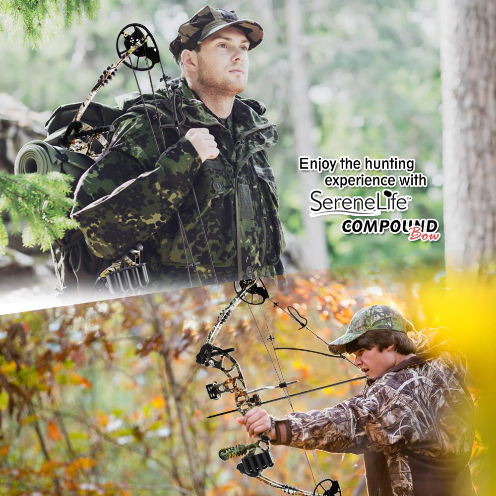 product image number 7 for SereneLife Compound Bow & Arrow Accessory Kit