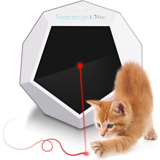 product image number 1 for SereneLife Smart Interactive Pet Laser Pointer Toy