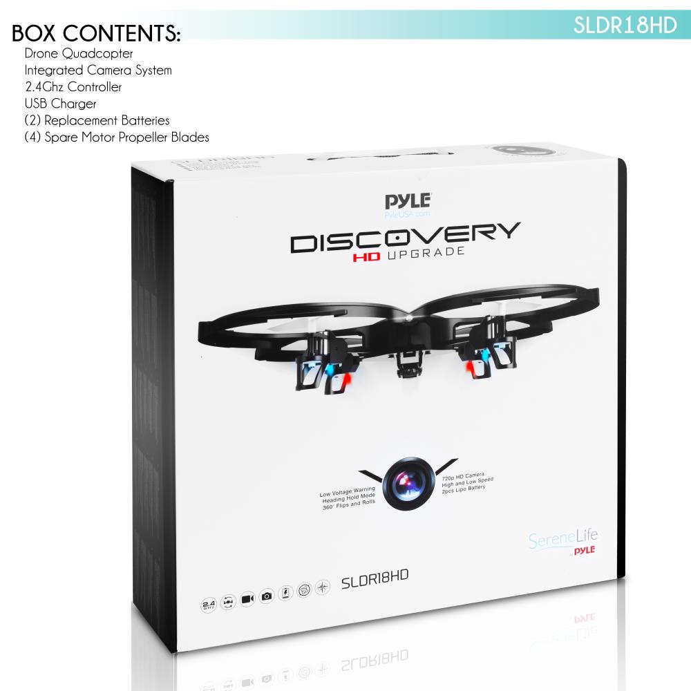 product image number 7 for SereneLife Drone Quad-Copter With Hd Camera + Video