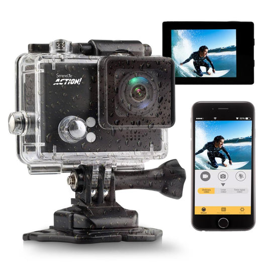 product image number 1 for SereneLife Compact Action Cam 4K Ultra Hd Camera