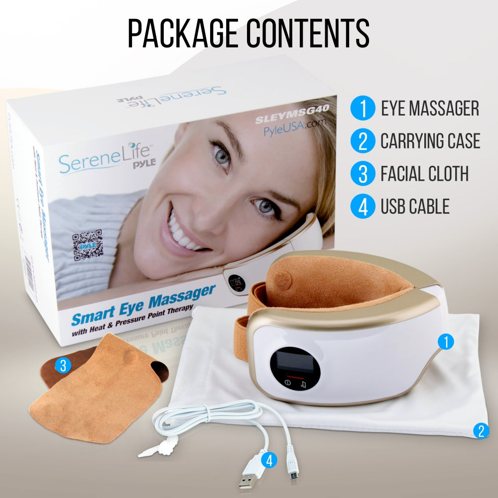 product image number 8 for SereneLife Digital Eye Massager