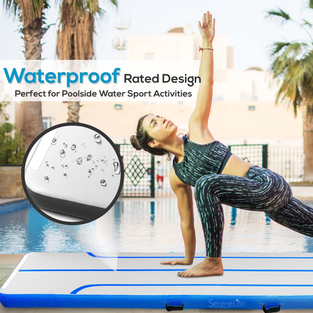 product image number 4 for SereneLife Tumbling Gymnastics Inflatable Air Mat