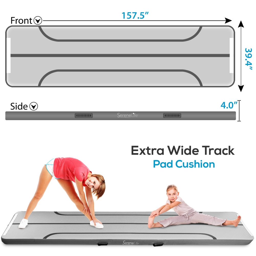 product image number 2 for SereneLife Tumbling Gymnastics Inflatable Air Mat