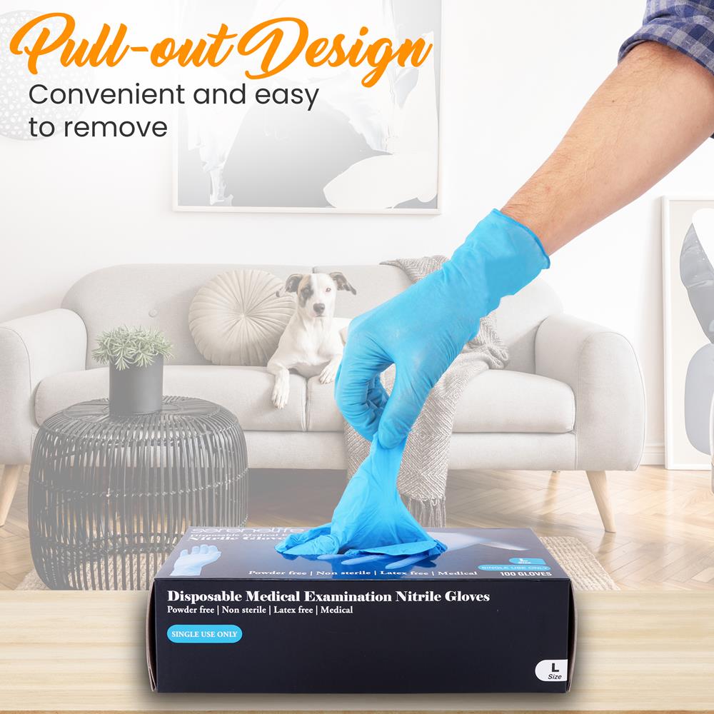 product image number 2 for SereneLife Soft Industrial Gloves