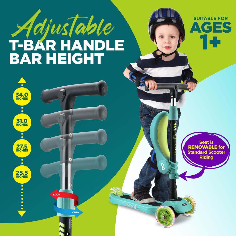product image number 4 for SereneLife Mini Kids Toy Scooter