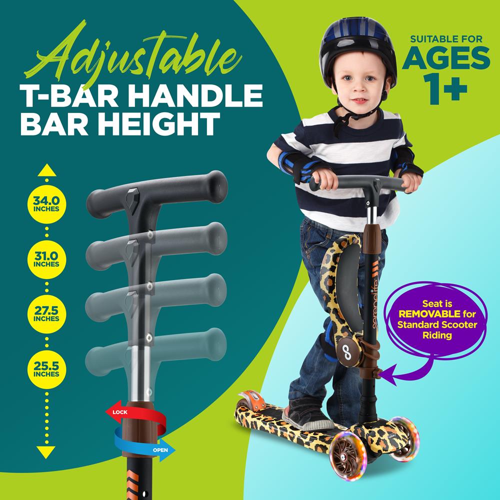 product image number 4 for SereneLife Mini Kids Toy Scooter