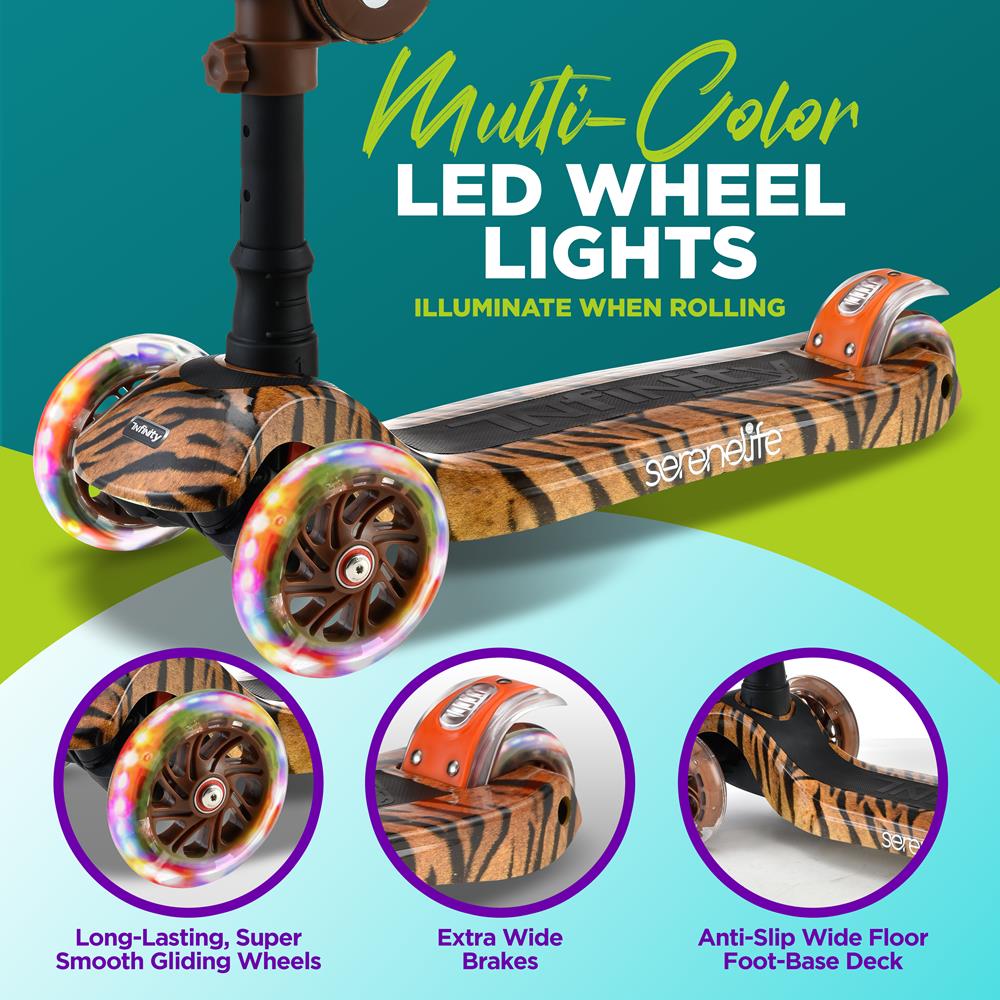 product image number 3 for SereneLife Mini Kids Toy Scooter