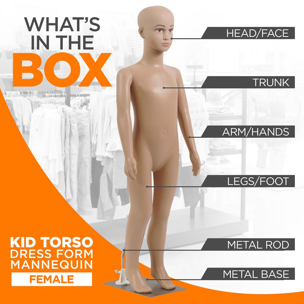 product image number 7 for SereneLife Kid Torso Dress Form Mannequin