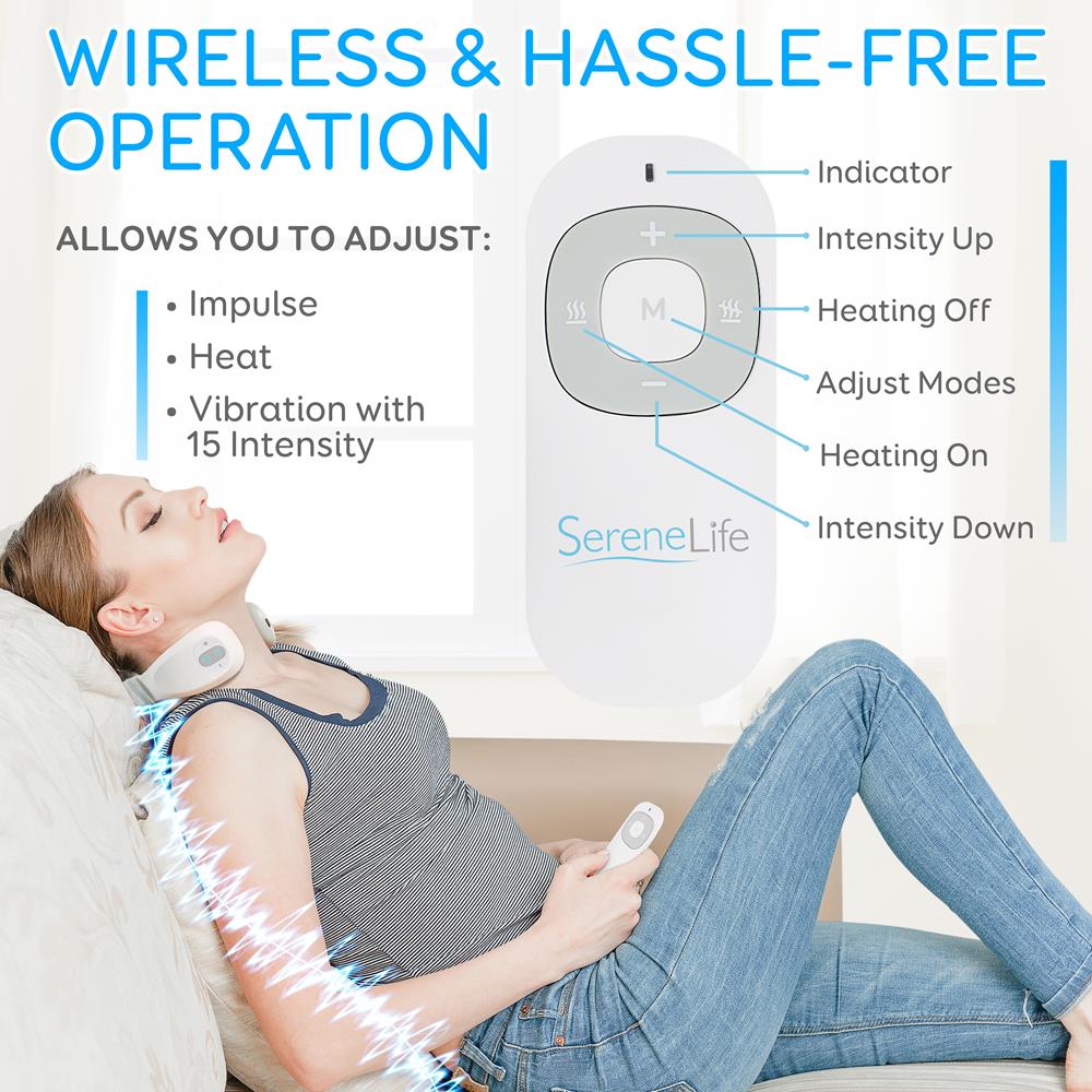 product image number 3 for SereneLife Smart Neck Massager