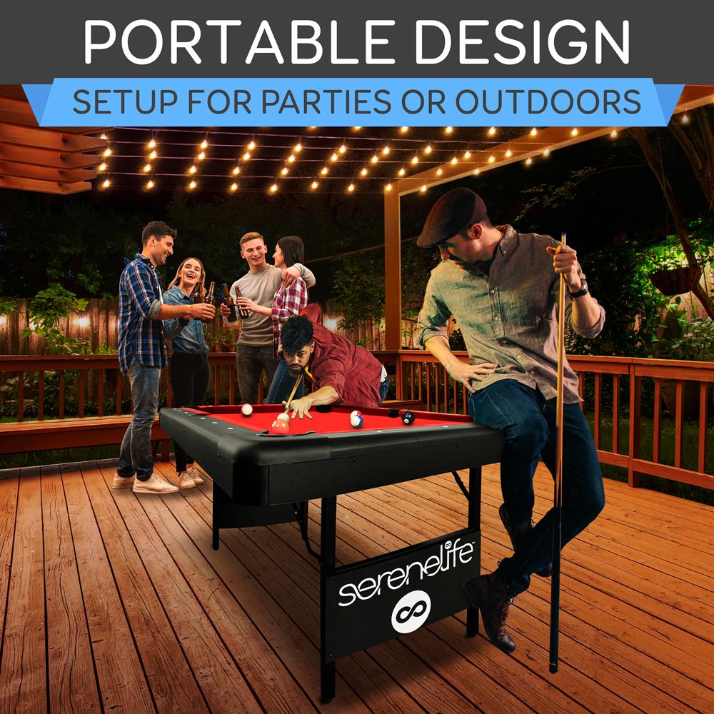 product image number 3 for SereneLife Portable Pool Table
