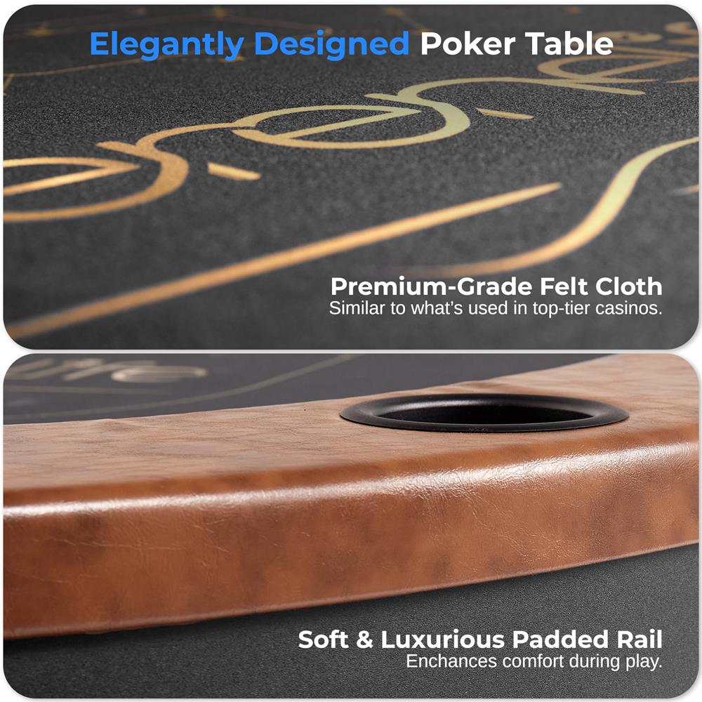 product image number 4 for SereneLife Poker/Casino Game Table