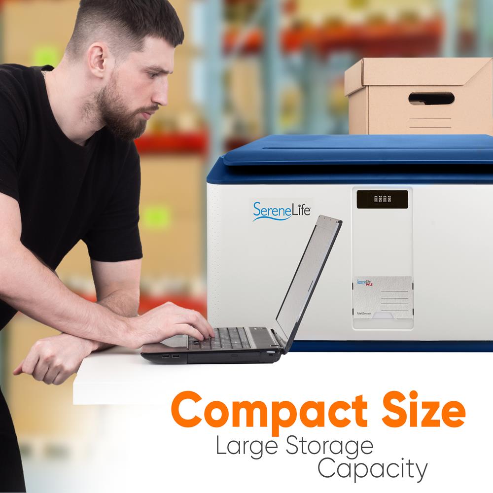 product image number 5 for SereneLife Security Locking Storage Container Bin