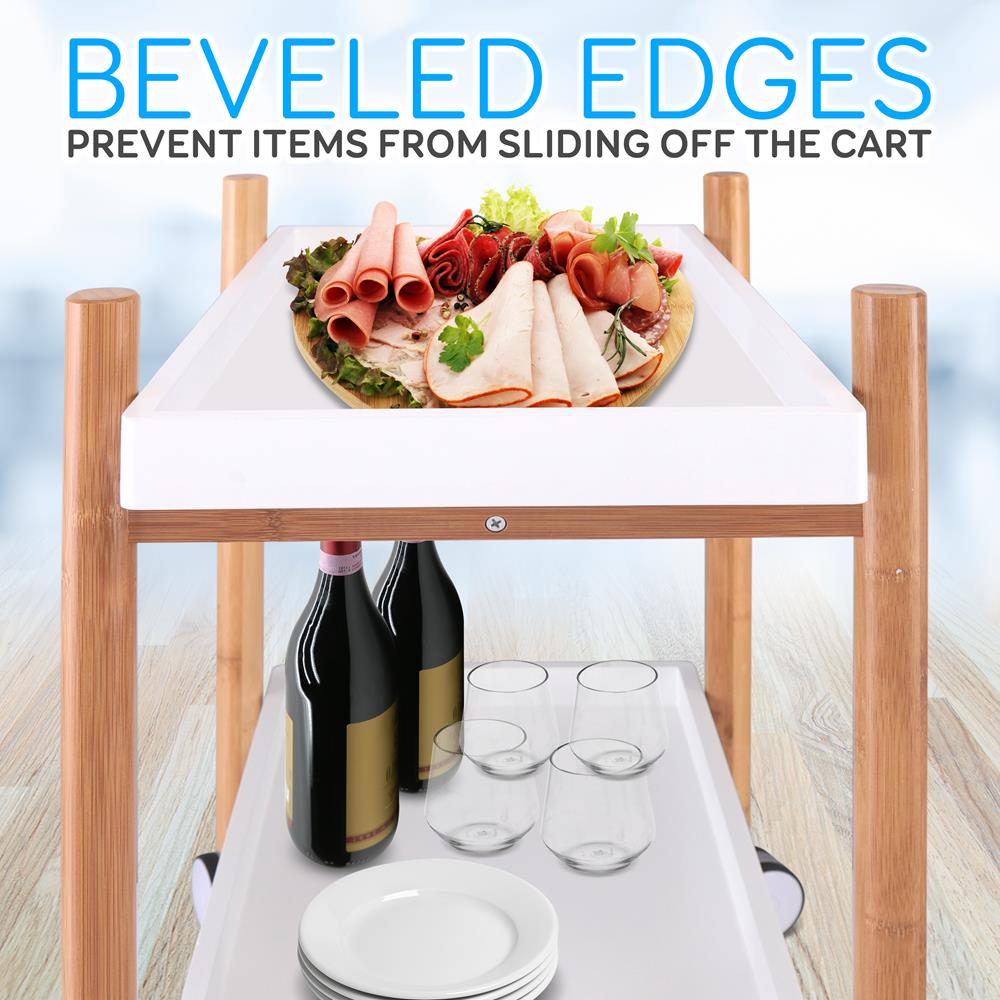 product image number 7 for SereneLife Serving Cart