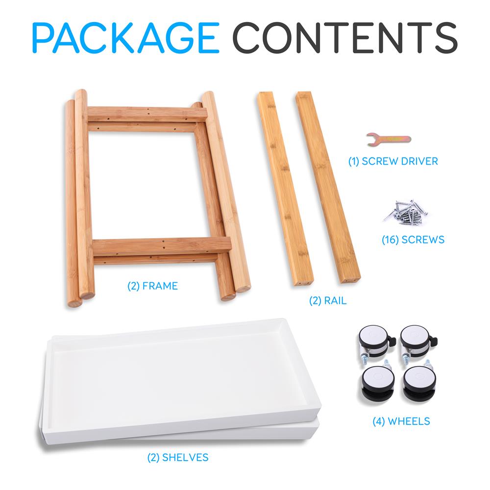 product image number 8 for SereneLife Serving Cart