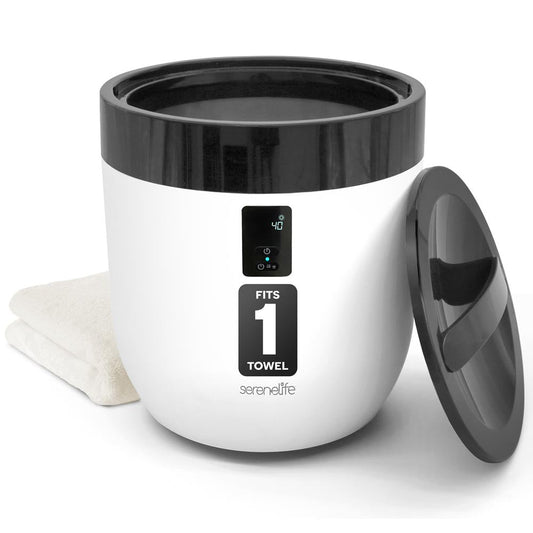 Towel Warmer Bucket, Auto Shut-Off, 12L Capacity, Adjustable Timer