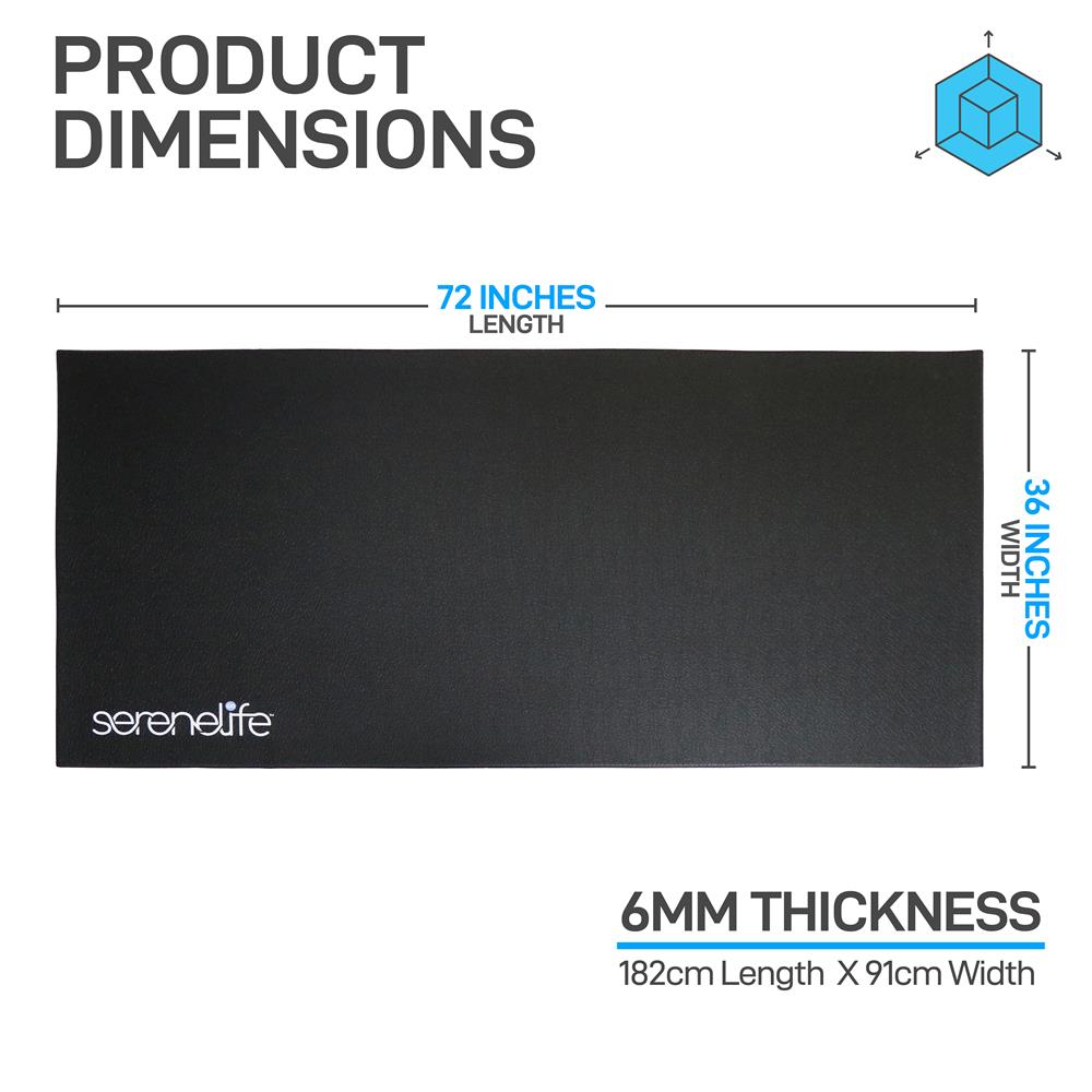 product image number 2 for SereneLife Premium Exercise & Fitness Mat
