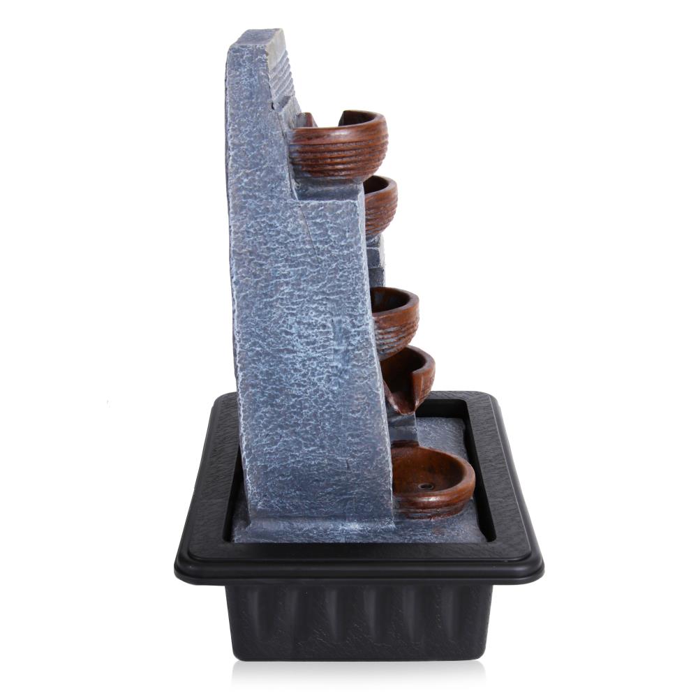 product image number 2 for SereneLife Decorative Tabletop Led Water Fountain