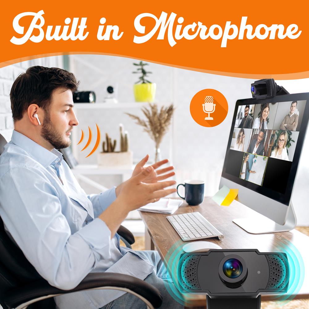 product image number 6 for SereneLife Hd Pro Webcam With Microphone