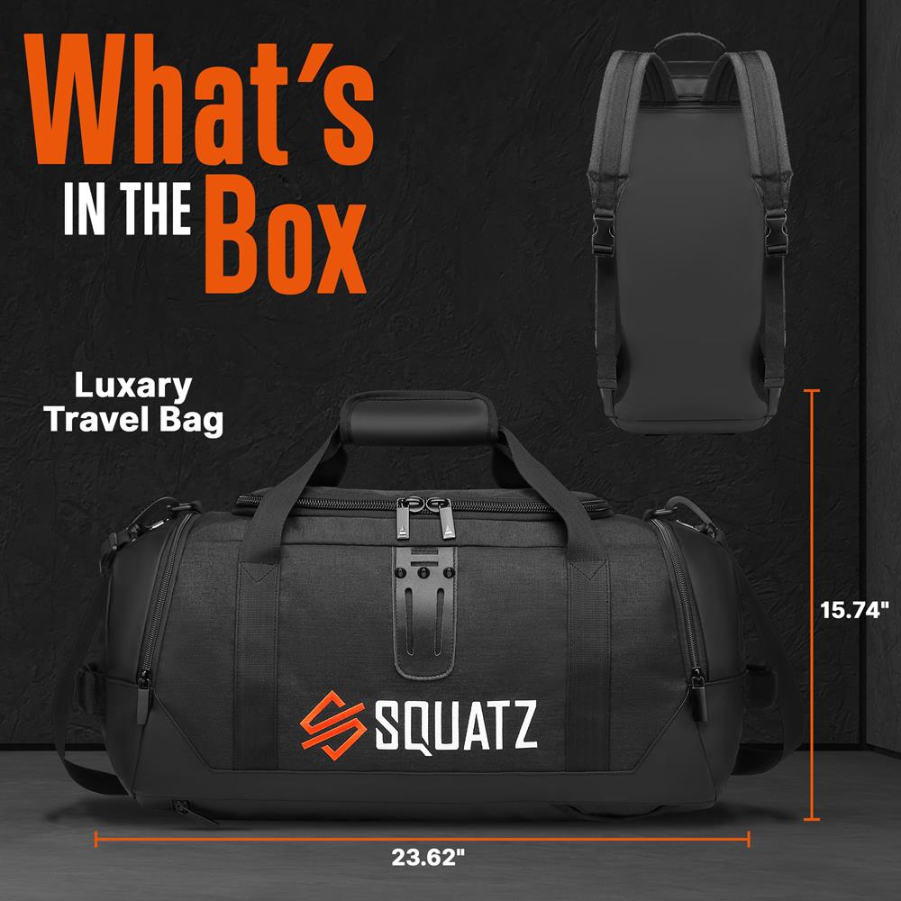 product image number 2 for SQUATZ Travel Duffle Bag Pack