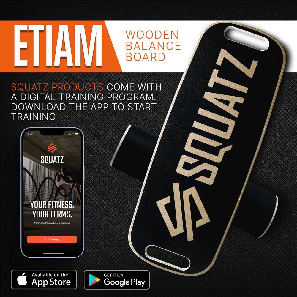 product image number 6 for SQUATZ Wooden Balance Board