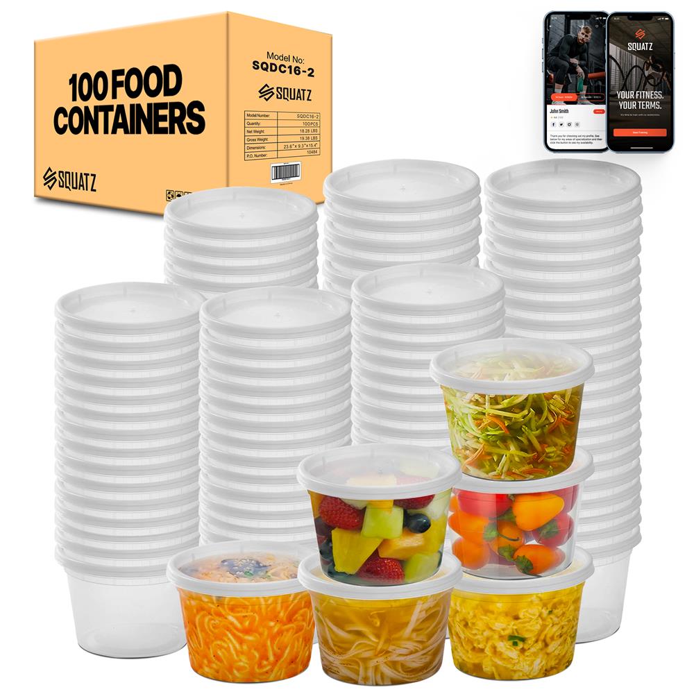 product image number 1 for SQUATZ Microwavable Soup Container