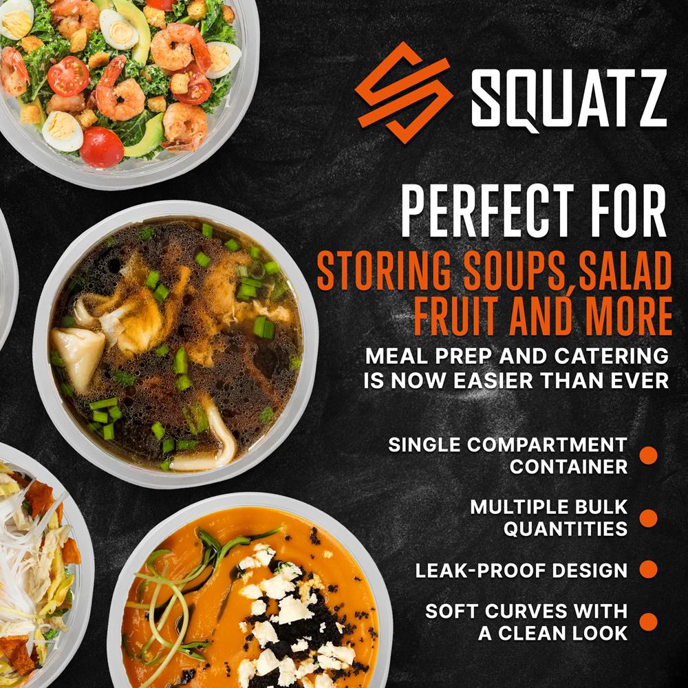 product image number 4 for SQUATZ Microwavable Soup Container