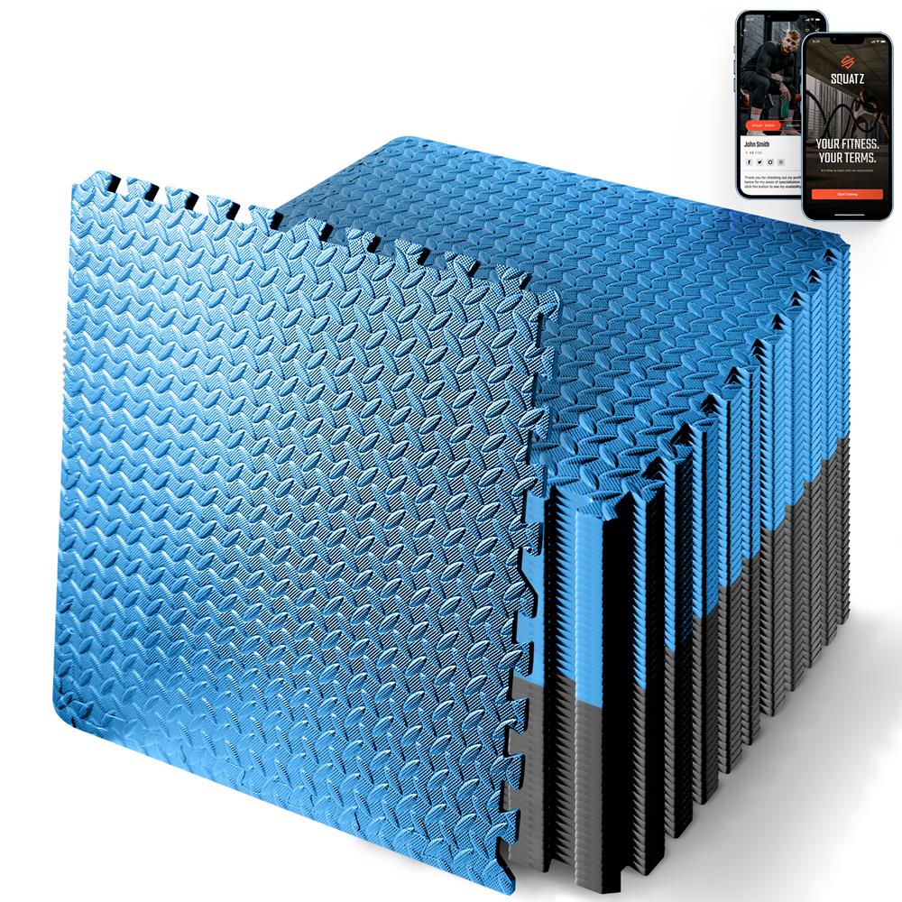 product image number 1 for SQUATZ Thick Puzzle Exercise Mat