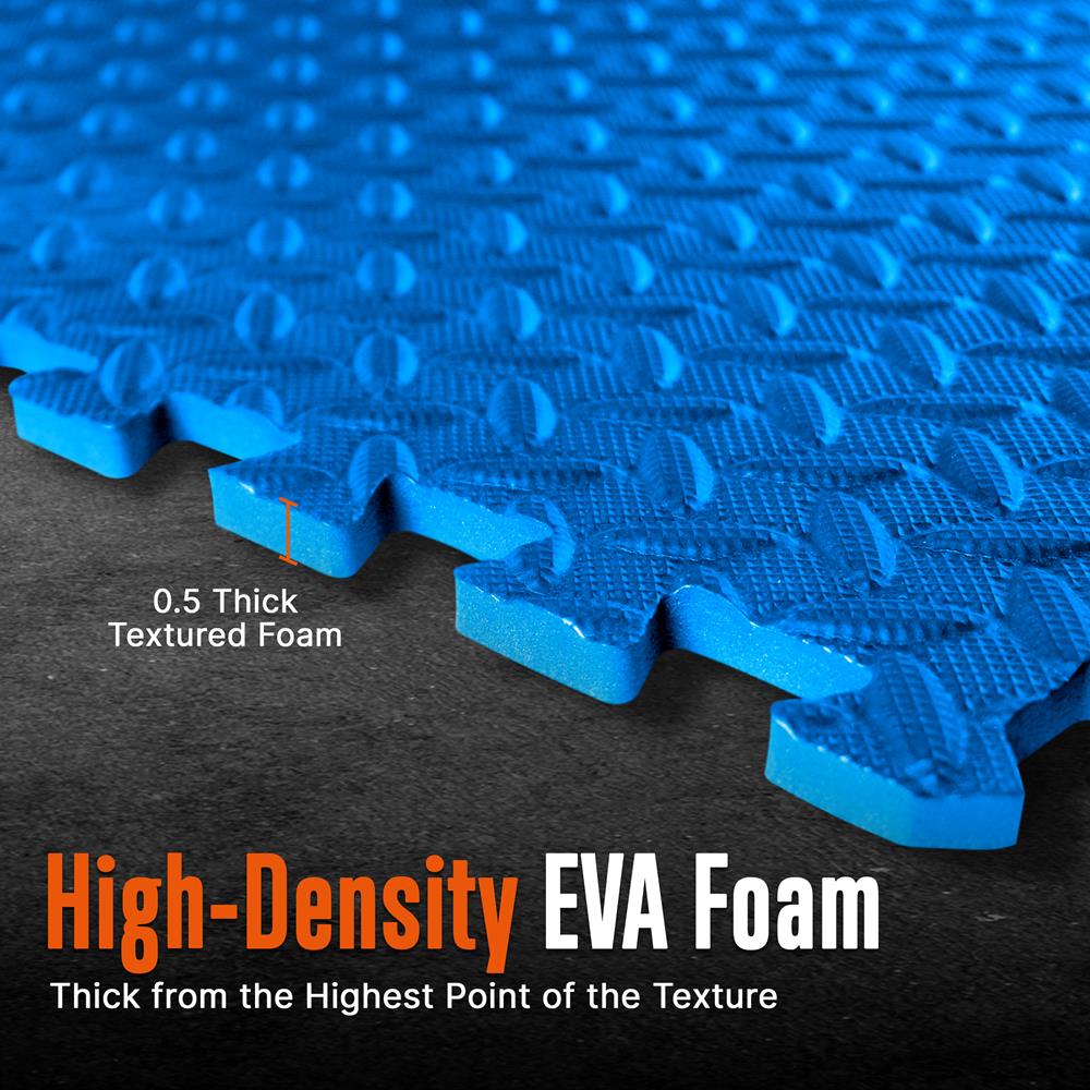 product image number 3 for SQUATZ Thick Puzzle Exercise Mat