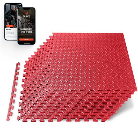 product image number 1 for SQUATZ Thick Puzzle Exercise Mat