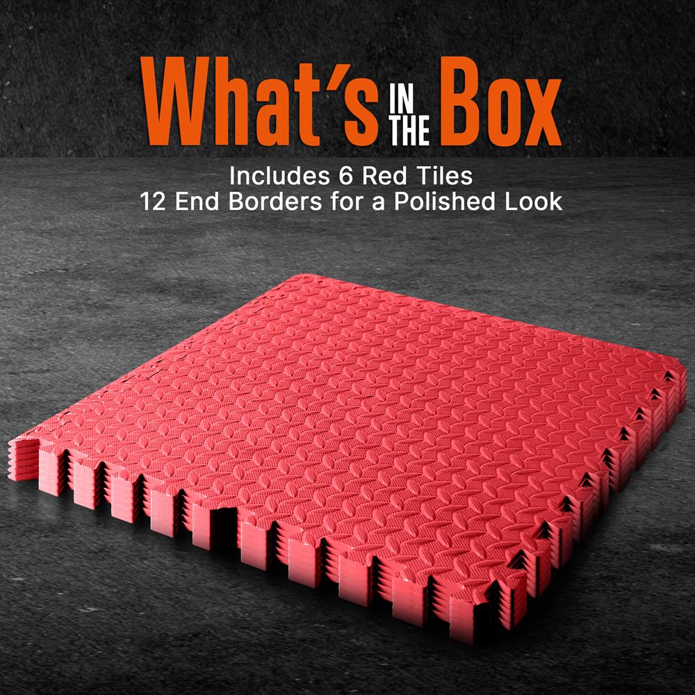 product image number 2 for SQUATZ Thick Puzzle Exercise Mat