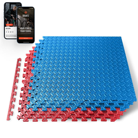 product image number 1 for SQUATZ Thick Puzzle Exercise Mat