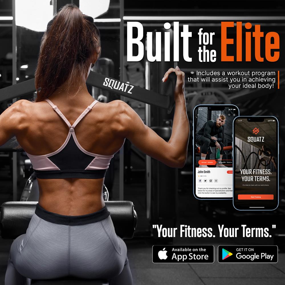 product image number 7 for SQUATZ Triceps Press Down Cable Attachment