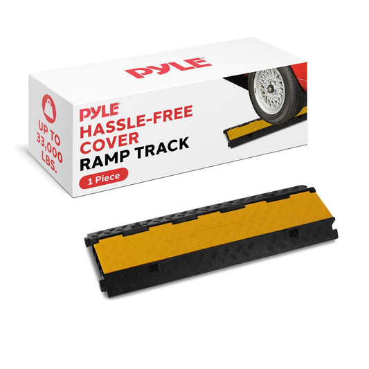 Rampe de protection de câbles à 3 canaux avec couvercle rabattable 