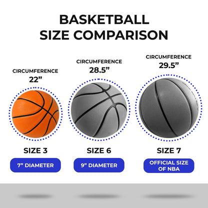product image number 6 for SereneLife Rubber Basketball