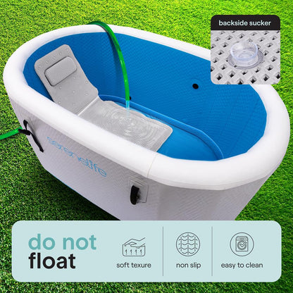 Plunge Tub Comfort + Pillow Mat