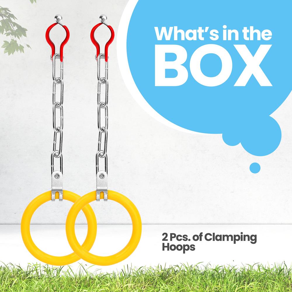 product image number 2 for SereneLife 2 Pcs. Of Clamping Hoops