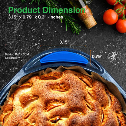 product image number 2 for NutriChef Blue Silicone Handles