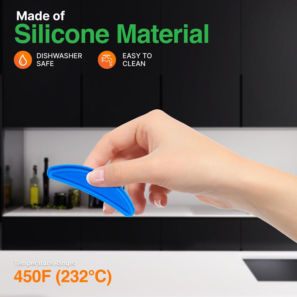 product image number 5 for NutriChef Blue Silicone Handles