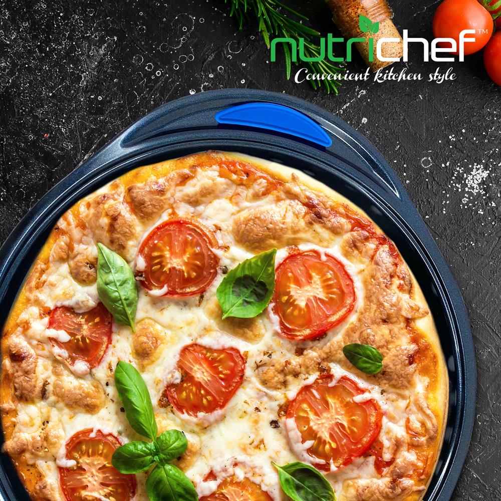 product image number 6 for NutriChef Blue Silicone Handles