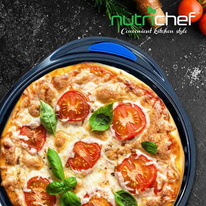 product image number 6 for NutriChef Blue Silicone Handles